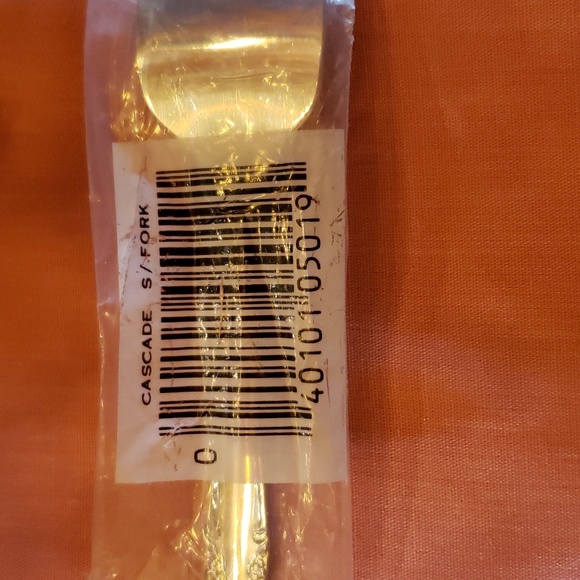 ESTIA GOURMET Cascade Floral SS Salad Fork - NWT - Picture 3 of 7